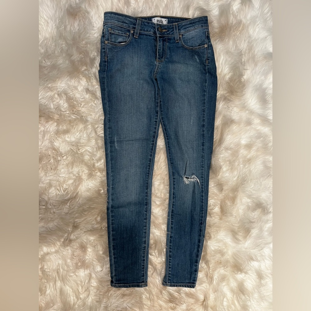 Paige verdugo ankle jeans. Size 26